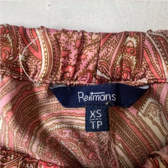 Y2k Paisley Satin PJ Pants - Picture 3 of 5